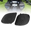 Unbranded Black Front Fairing Speaker Grill Covers Mesh For Harley