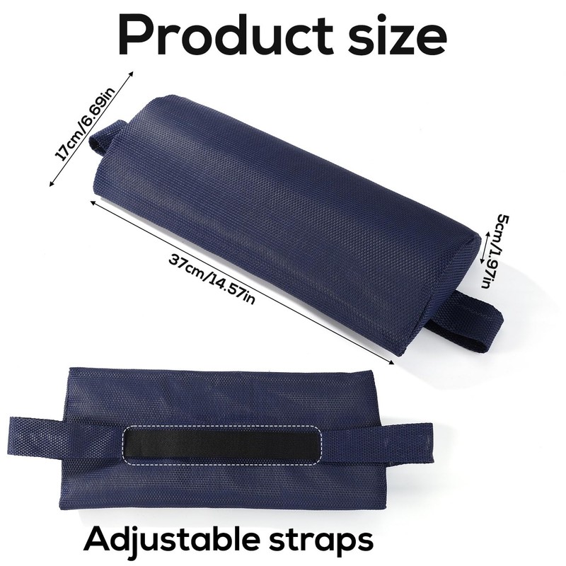 Lyreh Outdoor Chaise Lounge Head Pillow, Waterproof & Breathable Chaise