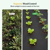 Grenebo Weed Barrier Fabric, 4FT x 100FT, Non-Woven Landscape Fabric,