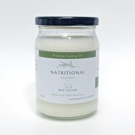 Original Beef Tallow, Grass-Fed, Grass-Finished, 12oz