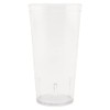 G.E.T. 6632-1-CL-EC Vasos de plástico resistentes para restaurante, 32 onzas,