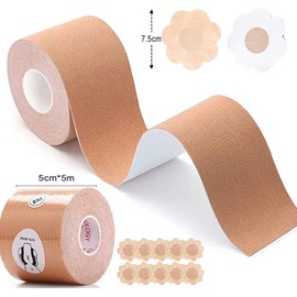 Cinta para Busto 5 Metros, Tape para Busto, Cubre Pezones para Mujer