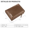 Cartera para Hombre, lletera para Hombre Piel, con RIFD Protección,