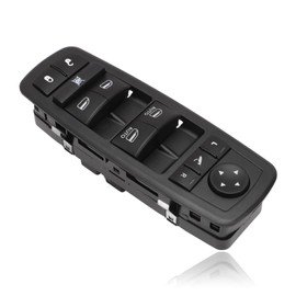 Konuooer Car Window Regulator Switch Push Button Driver Side 68139806AA 68139806AB Compatible with Fiat Freemont 2011-2015 56046-826AC 56046826AC Compatible with Theme 2011-2014