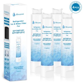 Mvomn For Frigidaire EPTWFU01 Pure Source Ultra 2 Refrigerator Water Filter Replac 4PC
