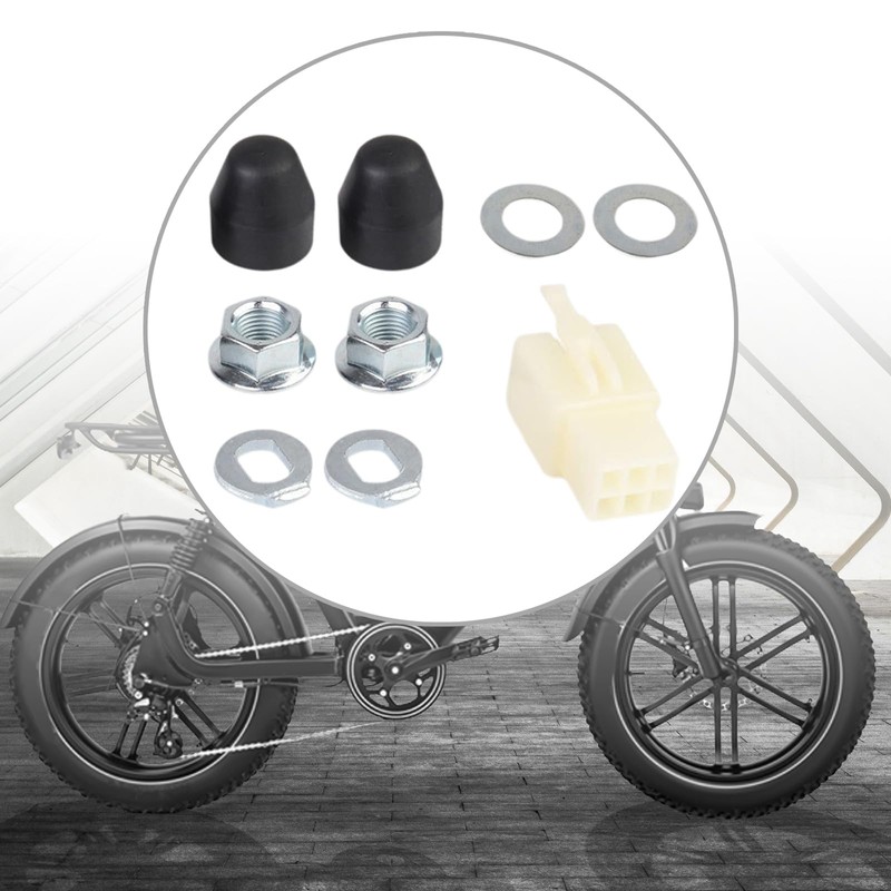 ZHOUSUFEN Electric Bicycles Hub Motor Axles Front Lock Nut Lock