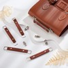 WADORN Pack of 6 Leather Luggage Parts Handle, 5.75" Luggage