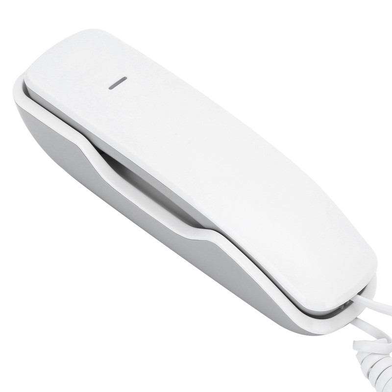 Upgrade A061 White Table Wall Mounting Extension Telephone No Disturbing