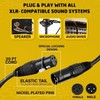 BRENDAZ Balanced XLR Female to XLR Male 3-Pin Pro Microphone