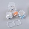 GBSTORE 10 Pcs Mini Clear Plastic Box 1.8 mm Thicken