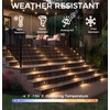 CLOUDY BAY 120V 5CCT Dimmable LED Indoor Outdoor Step Light,2700K/3000K/3500K/4000K/5000K,Stair