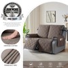 TAOCOCO 100% Waterproof Recliner Loveseat Cover Non Slip Couch Cover