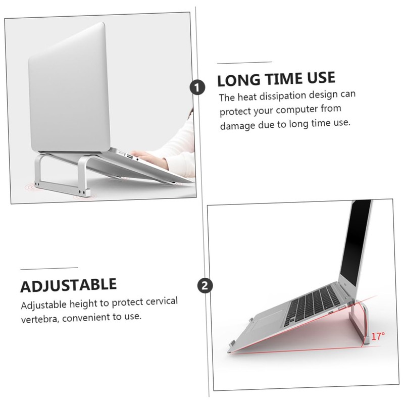 Operitacx Folding Laptop Stand Height Elevation Base for Tablet Portable