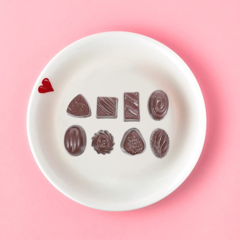 Ciieeo 8pcs Fake Chocolate Props Simulated Chocolates Models Bulk Faux