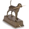 AD272 - Good Dog - Bronze Plastic Toothpick Dispenser by