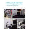 XUNDE 7W 110V-220V,IP67, Adjustable Multipurpose Worklight,LED Work Light for Lathe,