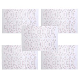 Pack of 70 Eyelash Extension Pads, Lash Mapping Stickers, Eye Lash Isolation Positioning Pads for Eyelash Extension Training