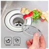 Highcraft 97I3 Flat Stainless Steel RV Mobile Shower Strainer -