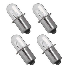 MaxLLTo 4 Pack Replacement 18 Volt Flashlight Xenon Bulb for Ryobi 18V P700 FL1800 P703 P704 Cordless Worklights