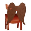 Storm's Gartenzaubereien 2 Angel Wings Metal in Rust Look with