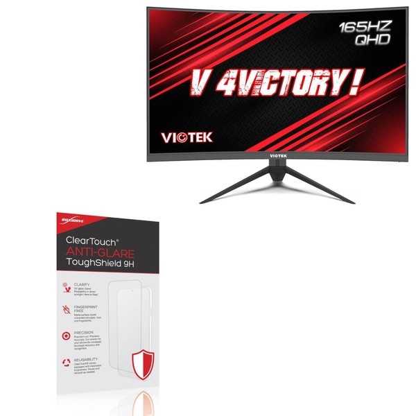 BoxWave Screen Protector Compatible with Viotek GNV32DBE Curved Gaming Monitor