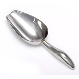 LabRat Supplies 5 oz Stainless Steel Scoop, 8.25” L x 2.75” W | for Ice, Dog & Cat Food, Popc...