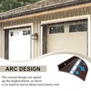 2PCS 40inch Brown Door Rain Drip Guard for Windows Drip