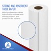 Dynarex White Smooth Table Paper - Box of 12 Roll