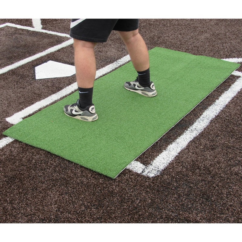 On Deck Sports 3' x 7' Indoor/Outdoor Baseball Softball Green