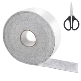 Filzband Selbstklebend - 10m x 5cm Filz Selbstklebend Möbelgleite, a Klebefilz Filzklebeband Filzgleiter Rolle für Stühle, Möbel, Bodenschutz, Schneiden Sie Jede Form (Grau)