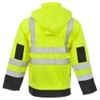 J. J. Keller & Associates, Inc. High Visibility Rain Jacket,