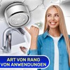 Aerator for taps with connection M24, made of chrome-plated brass,