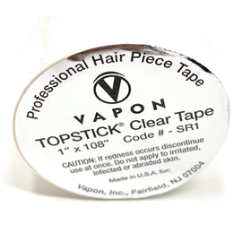 Vapon Double Sided Medical Grade Adhesive Tape Roll, 1 Inches x 108 Inches-Clear