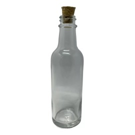 Tequilera Redonda 50 Ml Con Corcho (20pz)