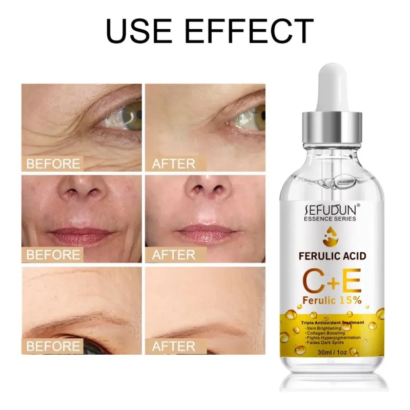 Serum Facial Hidratante Antioxidante 30+ Vitamina E Y C 30ml
