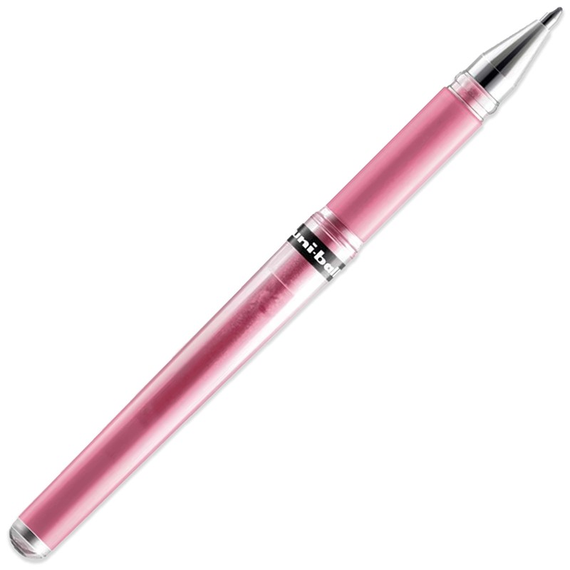 uni-ball Signo Pen Broad Metallic Gel Ink Rollerball - Metal