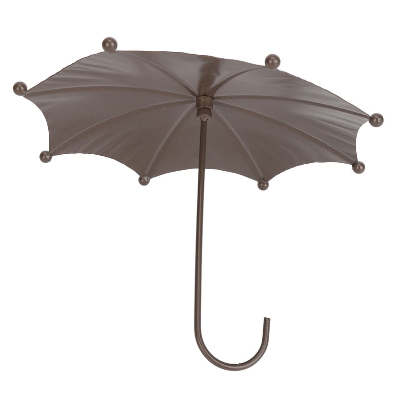 Umbrella Shaped Bird Trough Metal Hanging Bird Feeder Tray Metal