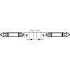 Img Stage Line MCC-100SW JACK to JACK Instrument Cable 1m