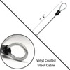 Coverland- Cable Lock Set for Car Cover, 7.3 ft Long