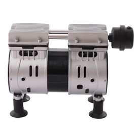 550W 3.6CFM 220V Mini Diaphragm Dental Medical Lab Vacuum Pump Air Pump, Vacuum Pump Oil-Free Industrial Laboratory Vacuum Pump Vacuum Oil-Free Pump for Medical Compressors Air Tools