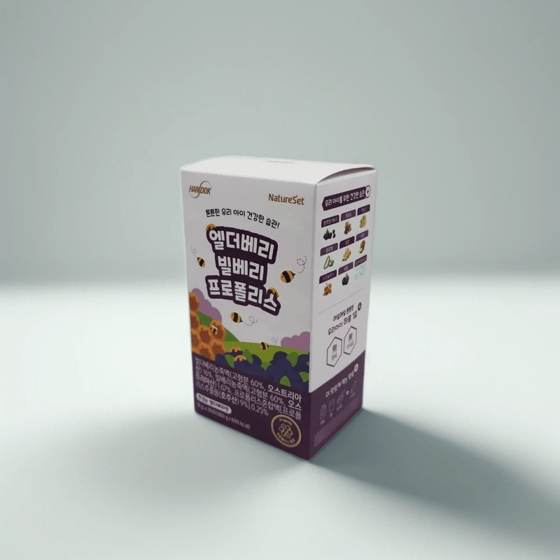 Myny Elderberry Bilberry Propolis 12g x 30 packets / 엘더베리