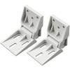 Beeveer 2 Pcs Freezer Plastic Hinge Compatible with Haier Freezer