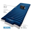 ZOOOBELIVES Extra Thickness | Wide Plus Sleeping Pad with Built-in