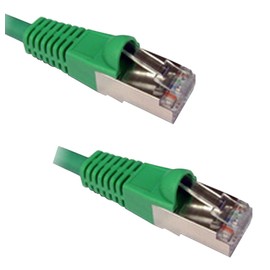 Inter-Tech 88885285 AC LAN Network Cables CAT5e FTP x 1 m Green