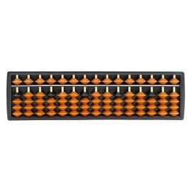Kids Calculation Tool, Abacus Chinese Vintage Tool, Traditional Abacus, Plastic Abacus Arithmetic Children's Calculator, Chinese Calculator, Pearl Arithmetic Abacus Counting 15 Digits Tokaneit