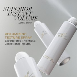 Goldie Locks Goldie Locks Volumizing Texture Spray, Instant Volume for Hair & Extensions with Invisible Matte Finish, Adds Fullness, Weightless Moisture Protection, Non-Greasy Flexible Hold, Travel Size, 3.4 Fl Oz