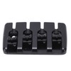Guitar Bridge 4 String Metal Tailpiece Instrument Accessory Set Kit
