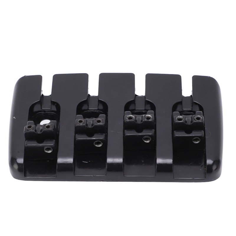 Guitar Bridge 4 String Metal Tailpiece Instrument Accessory Set Kit