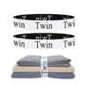 Yermivie 2 Pieces Bed Sheet Organizer Bands, Sheet Organizers and