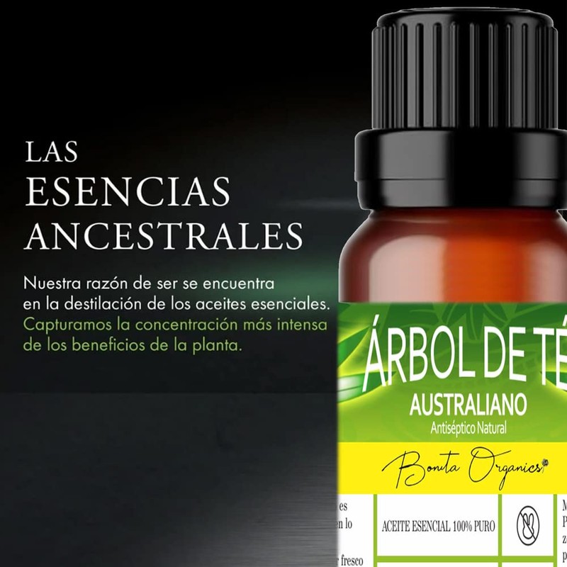 Aceite Esencial De Árbol De Té Antimicotico 100% Natural